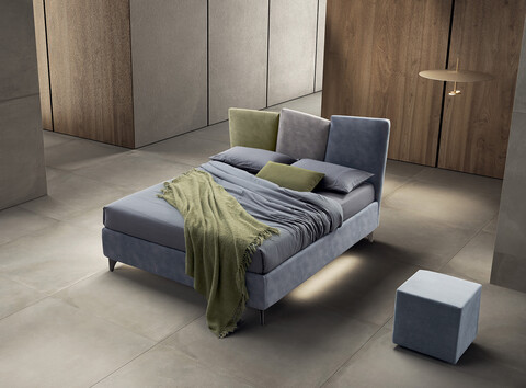 Letto Modello Viola Contenitore