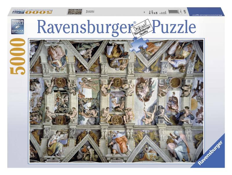 Puzzle 5000 PZ La Cappella Sistina ravensburger