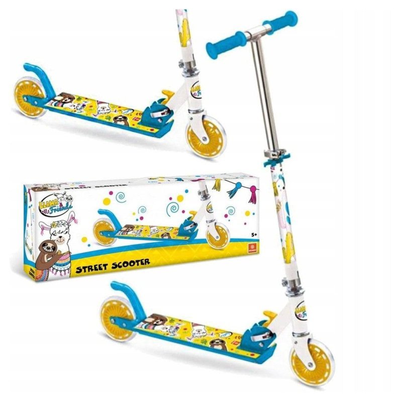 SCOOTER ALLUMINIO LLAMA AND FRIENDS mondo