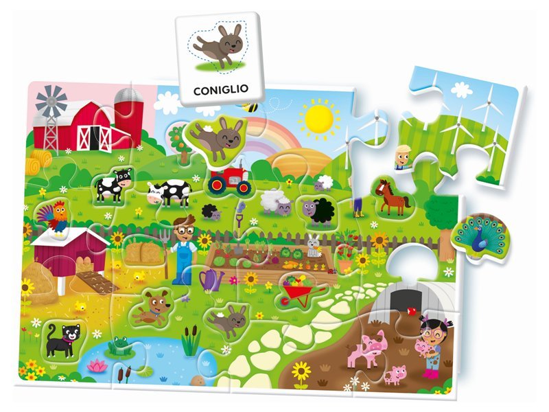 Montessori Parole in Fattoria clementoni