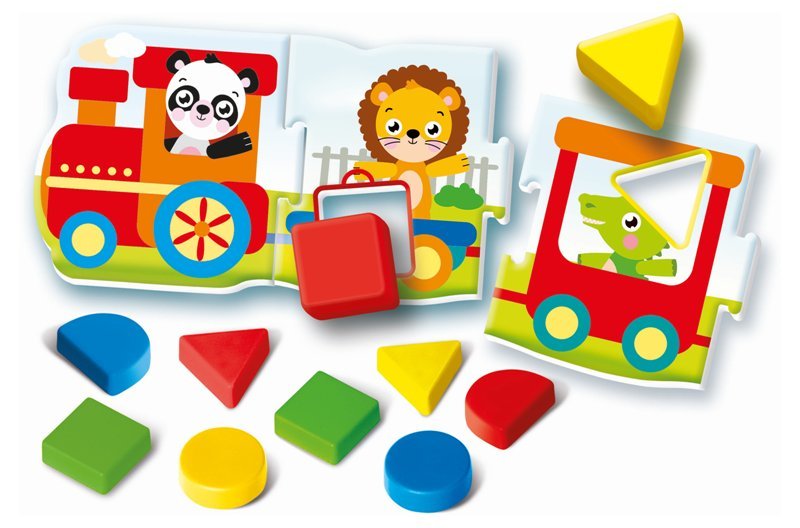 Montessori Il Trenino delle Forme clementoni