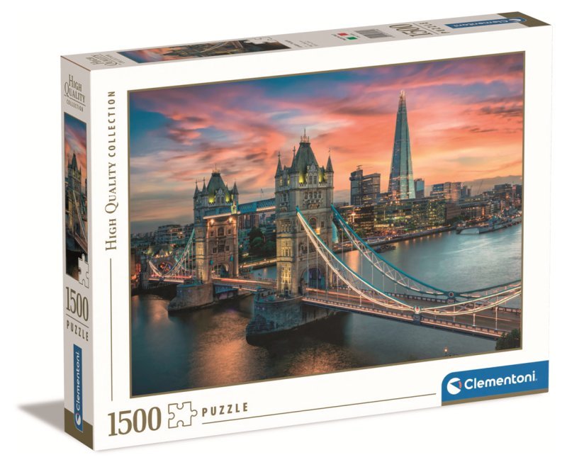 PUZZLE 1500 PZ London Twilight clementoni
