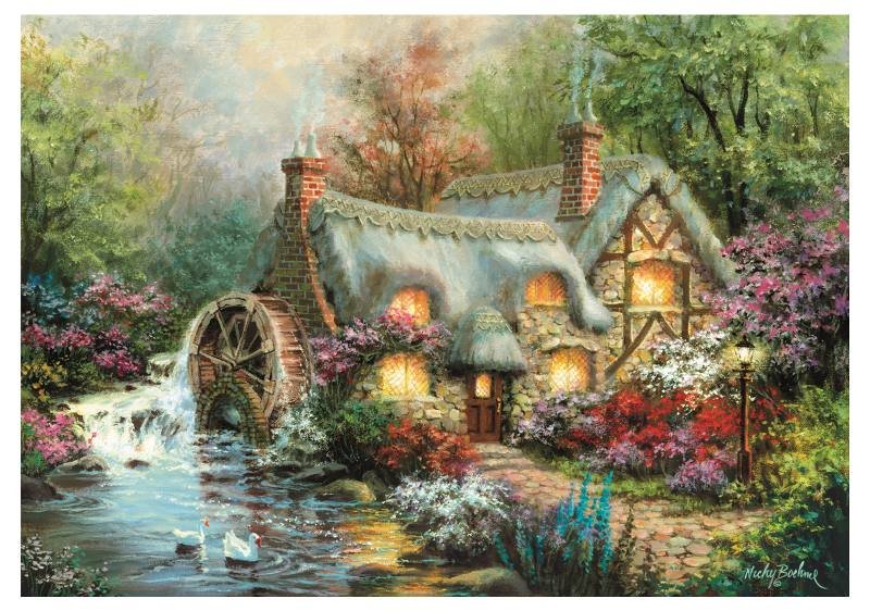 Puzzle 1500 pz Country Retreat clementoni