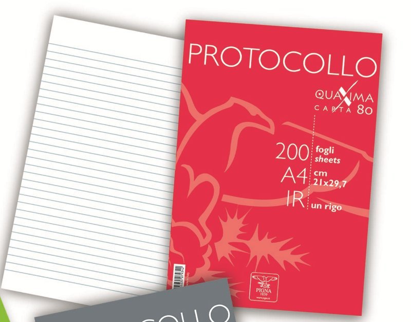 PROTOCOLLO 200 FOGLI 1R pigna
