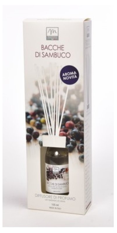 BOUQUET DIFFUSORE 125ML BACCHE DI SAMBUCO Mercury SRL