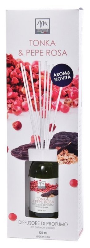 BOUQUET DIFFUSORE 125ML TONKA E PEPE ROSA Mercury SRL