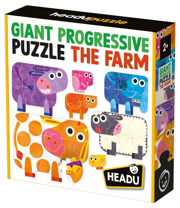 Giant Progressive Puzzle The Farm headu
