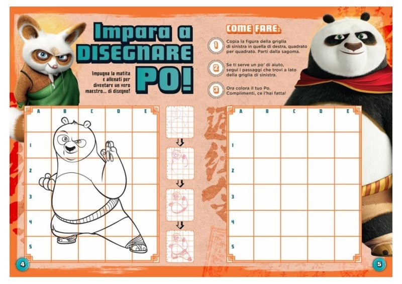 KUNG FU PANDA 4. ACTIVITY BOOK (PON PON EDIZIONI - KUNG FU PANDA) Giunti Editore S.P.A. (libretti per bambini)