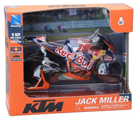 1/12 REDBULL KTM RC16 JACK MILLER 43 new-ray