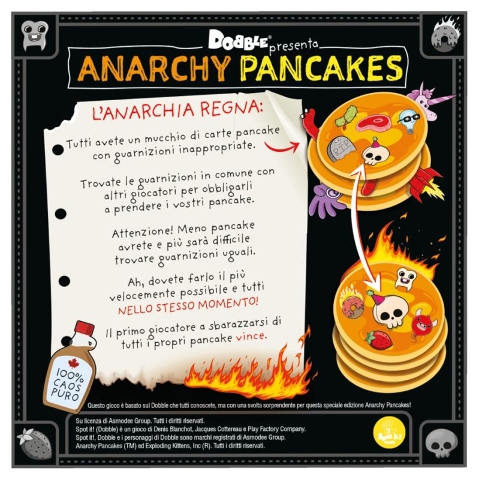 Dobble Anarchy Pancakes Asmodee Italia