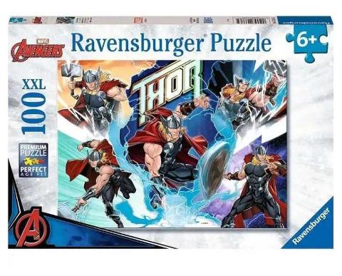 Puzzle 100 PZ XXL Marvel Thor ravensburger
