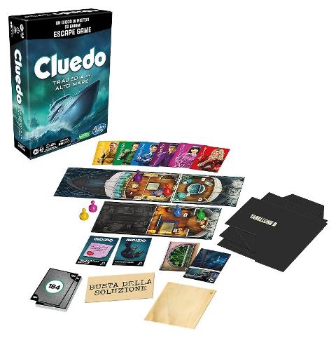 CLUEDO ESCAPE SABOTAGGIO IN ALTO MARE hasbro