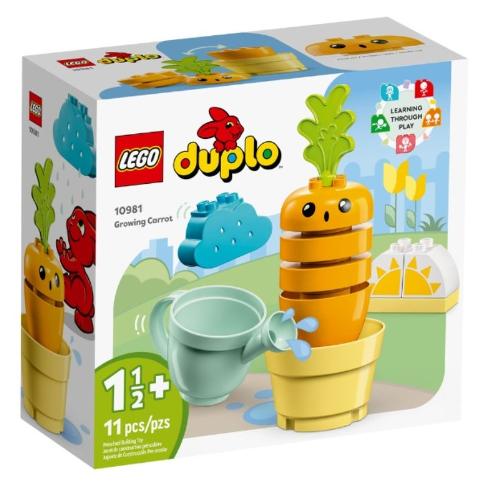 Una carota che cresce lego