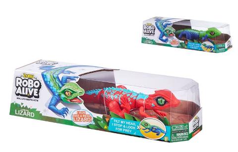 Robo Alive lucertola elettronica 2 colori ass. Zuru