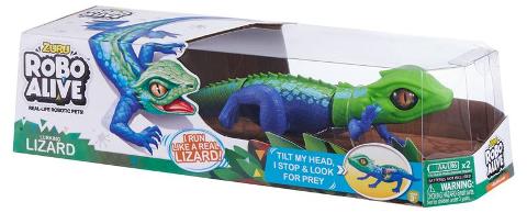 Robo Alive lucertola elettronica 2 colori ass. Zuru