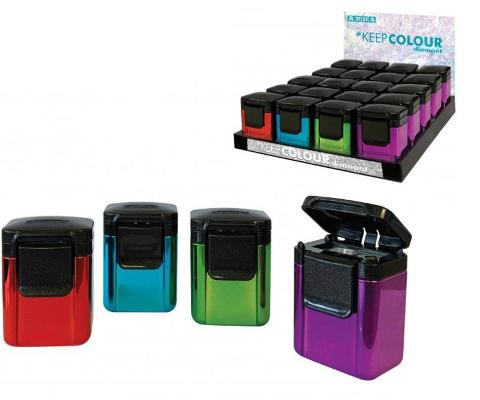 TEMPERINO CON SERBATOIO SMART COLORI METALLIZZATI ASSORTITI - ESPOSITORE DA 20 PEZZI arda