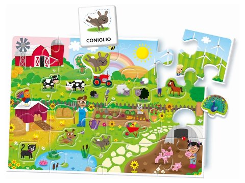 Montessori Parole in Fattoria clementoni