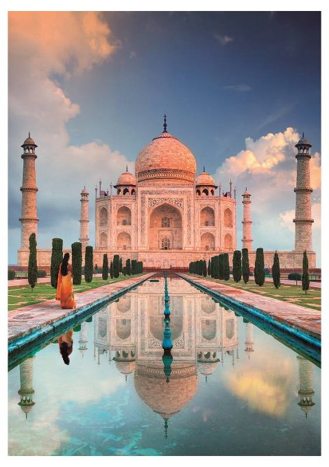 PUZZLE 1500 PZ Taj Mahal clementoni