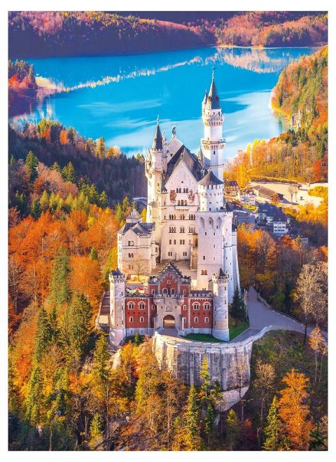 PUZZLE 1000 PZ Neuschwanstein clementoni