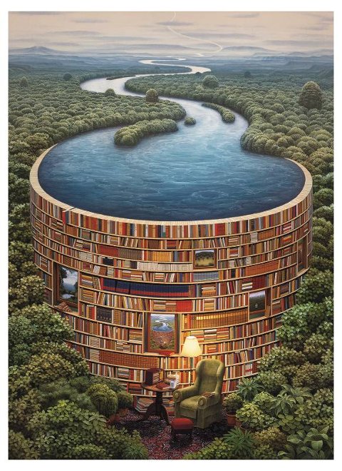 Puzzle 1000 pz Bibliodame clementoni