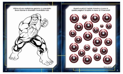 LIBR.AVENGERS IL TUTTO LIBRO DELLE SFIDE (WALT DISNEY MARVEL) Giunti Editore S.P.A. (libretti per bambini)