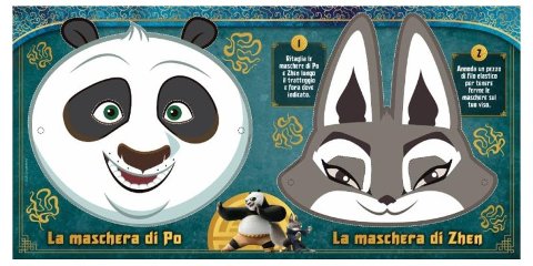 KUNG FU PANDA 4. ALBO MAGICO (PON PON EDIZIONI - KUNG FU PANDA) Giunti Editore S.P.A. (libretti per bambini)