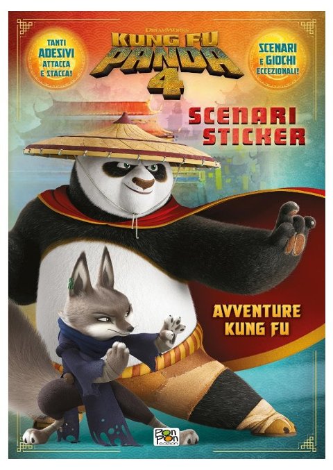KUNG FU PANDA 4. ACTIVITY BOOK (PON PON EDIZIONI - KUNG FU PANDA) Giunti Editore S.P.A. (libretti per bambini)