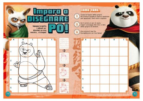 KUNG FU PANDA 4. ACTIVITY BOOK (PON PON EDIZIONI - KUNG FU PANDA) Giunti Editore S.P.A. (libretti per bambini)