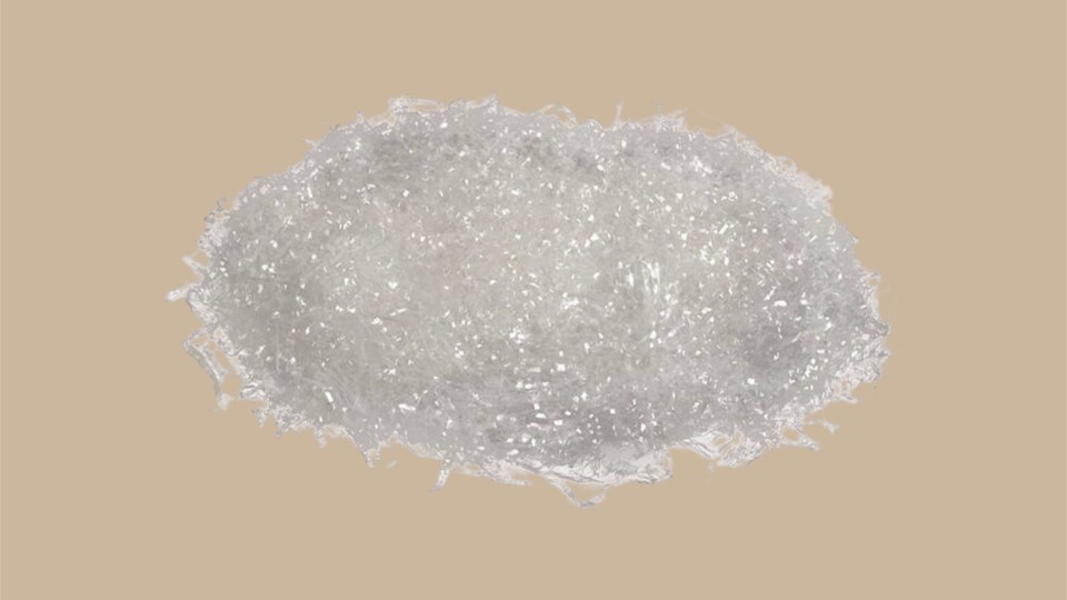 TRUCIOLO, PAGLIA SINTETICA TRASPARENTE PER CESTE, CONF DA 5KG Eurocel