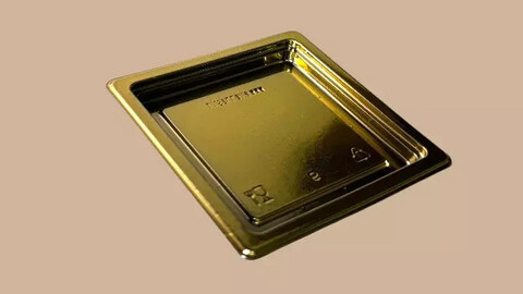 VASSOI MONOPORZIONE 6X6, 10 CONFEZIONI DA 100 PZ Mpm