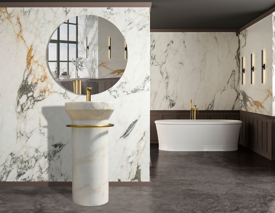 Lavabo free standing Bianco cisam