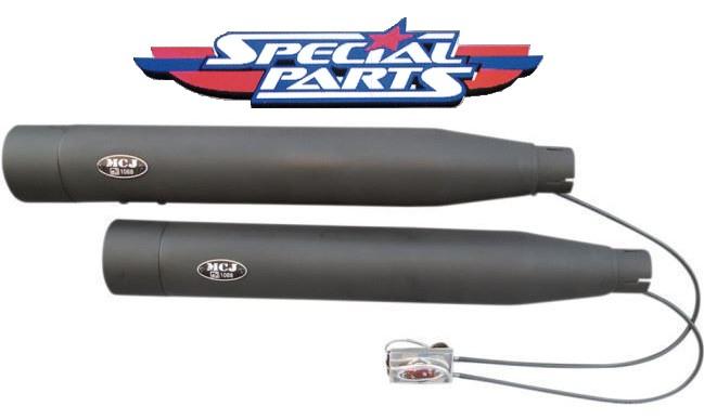 scarico finale marmitta slip-on  Harley Davidson sportster omologato con sonorita variabile mcj SPORTSTER 883-1200 DAL 2004 A  CUSTOM - 883R - IRON - CUSTOM - ROADSTER - LOW - NIGHTSTER - FORTY EIGHT - SEVENTY TWO - SUPERLOW L 2013