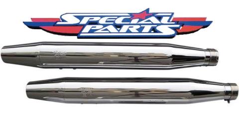 scarico finale marmitta slip-on  Harley Davidson sportster omologato con sonorita variabile mcj SPORTSTER 883-1200 DAL 2004 A  CUSTOM - 883R - IRON - CUSTOM - ROADSTER - LOW - NIGHTSTER - FORTY EIGHT - SEVENTY TWO - SUPERLOW L 2013