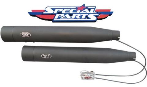 scarico finale marmitta slip-on  Harley Davidson sportster omologato con sonorita variabile mcj SPORTSTER 883-1200 DAL 2004 A  CUSTOM - 883R - IRON - CUSTOM - ROADSTER - LOW - NIGHTSTER - FORTY EIGHT - SEVENTY TWO - SUPERLOW L 2013