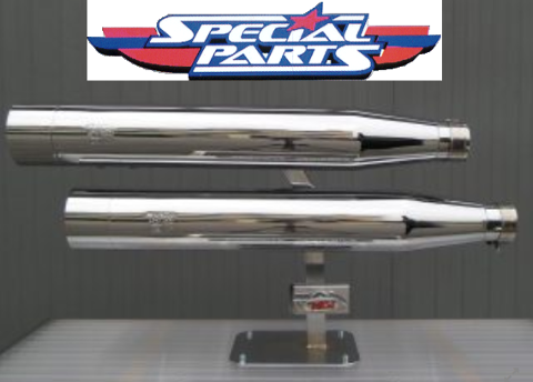 scarico finale marmitta slip-on  Harley Davidson sportster omologato con sonorita variabile mcj SPORTSTER 883-1200 DAL 2004 A  CUSTOM - 883R - IRON - CUSTOM - ROADSTER - LOW - NIGHTSTER - FORTY EIGHT - SEVENTY TWO - SUPERLOW L 2013