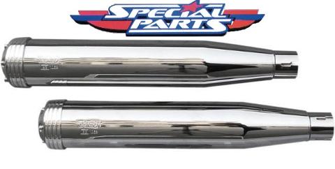 scarico finale marmitta slip-on  Harley Davidson sportster omologato con sonorita variabile mcj SPORTSTER 883-1200 DAL 2004 A  CUSTOM - 883R - IRON - CUSTOM - ROADSTER - LOW - NIGHTSTER - FORTY EIGHT - SEVENTY TWO - SUPERLOW L 2013