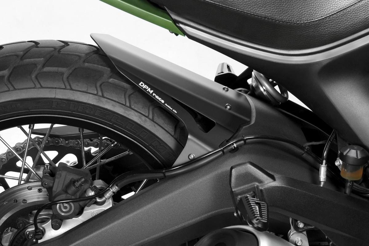 Kit Copriruota Ducati Scrambler 800 2015 IN Alluminio Taglio Laser Verniciato Nero DPM MOTO Kit copriruota Ducati Scrambler