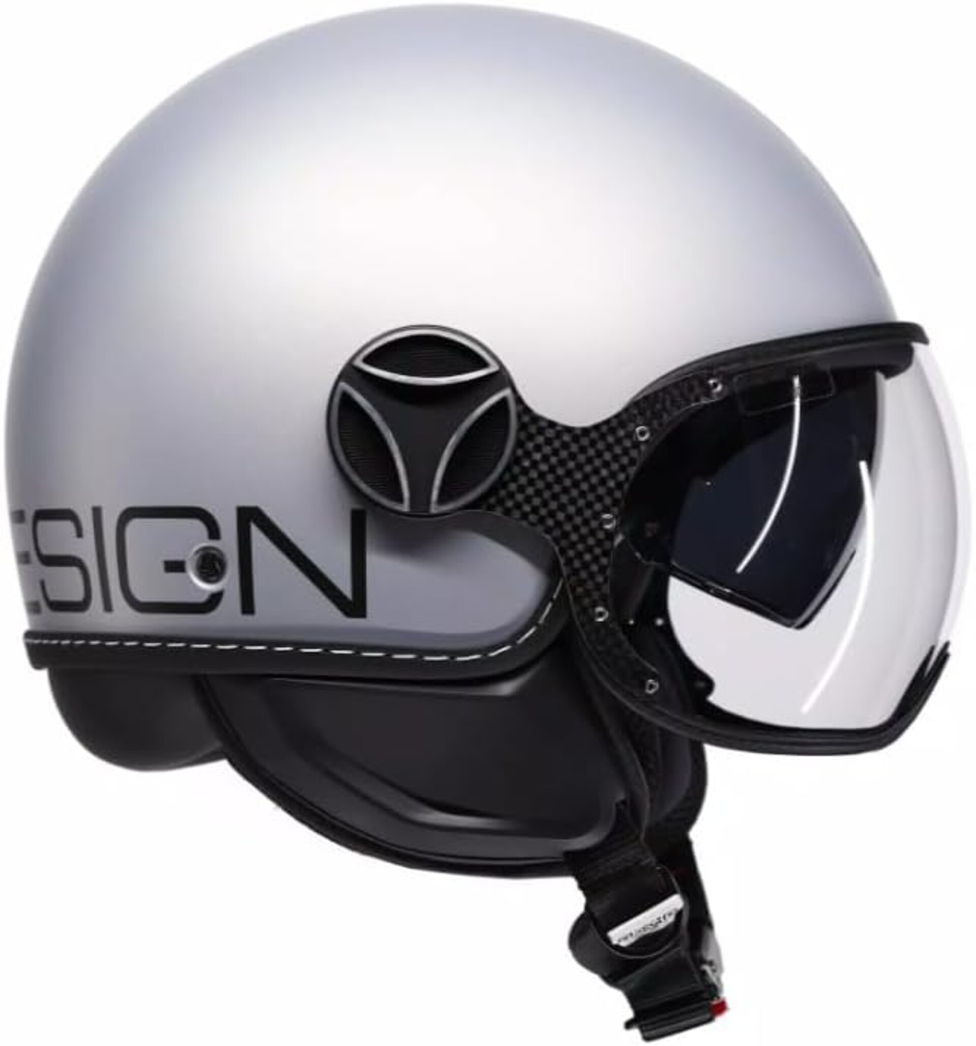 CASCO JET MOMODESIGN MOMODESIGN CASCO JET FGTR EVO MOMODESIGN E2206# 014 MONO MATT GREY/CERULEAN GREY