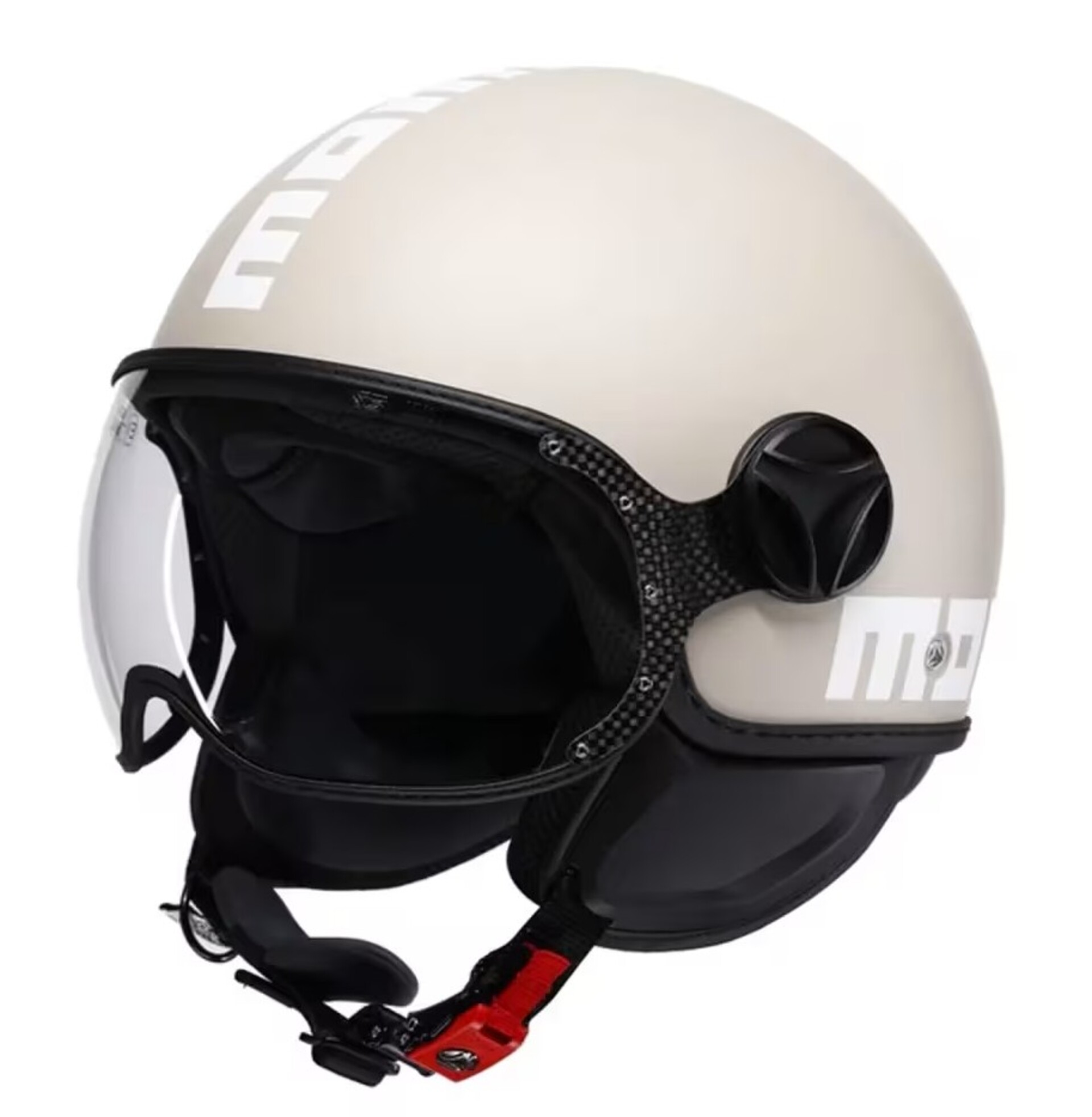CASCO JET MOMODESIGN MOMODESIGN Casco moto jet FGTR CLASSIC Candy E2206 Malto / bianco