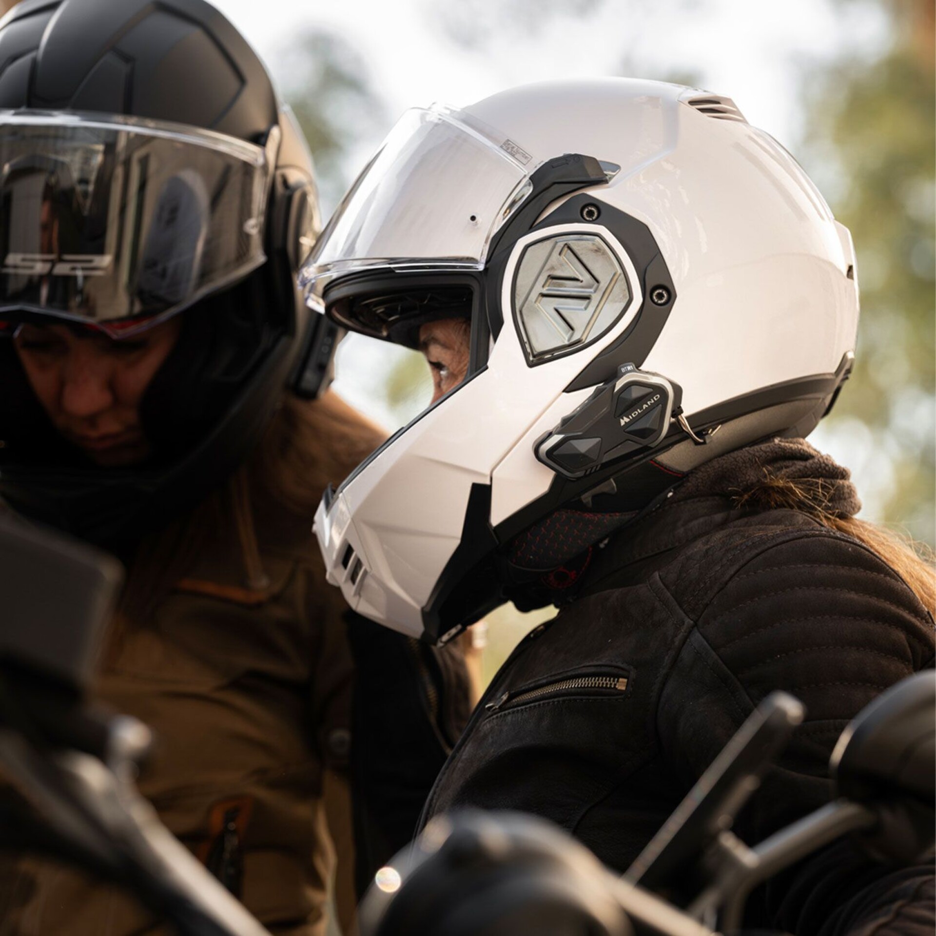 Interfono per moto coppia Midland BTR1 INTERCOM