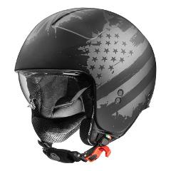 CASCO JET Moto OPEN FACE Helmet Visiera Corta Premier ROCKER AM 9 BM NEW GRAPHIC PREMIER ROCKER AM 9 BM