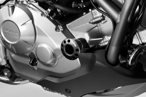 Tamponi Paramotore Honda NC750S 2014-19 NC750X 2014-19 De Pretto Moto Alluminio Anodizzato