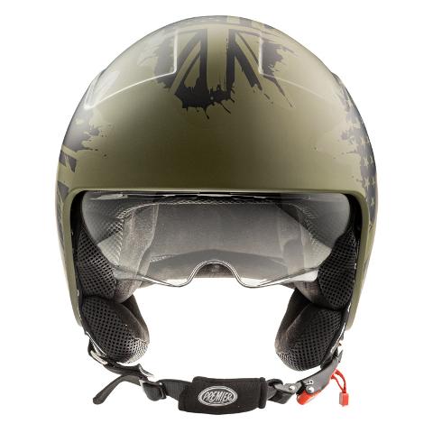 CASCO JET Moto OPEN FACE Helmets Visiera Corta Premier Rocker AM New Graphic PREMIER ROCKER AM MILY BM