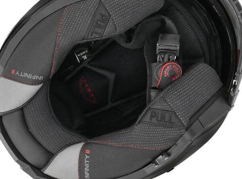 CASCO JET IN CARBONIO LS2 LS2 OF603 INFINITY II CARBON