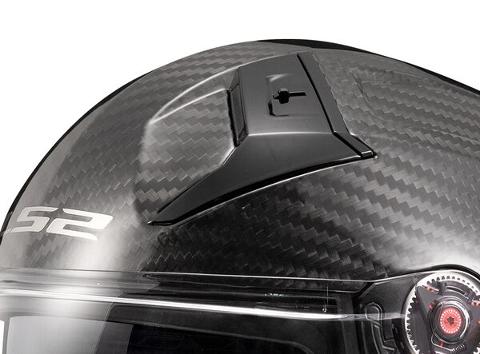 CASCO JET IN CARBONIO LS2 LS2 OF603 INFINITY II CARBON