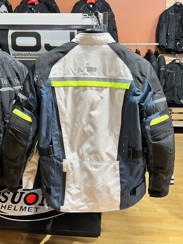 Giubbotto moto con protezioni MOORE Okami Pro grigio e nero