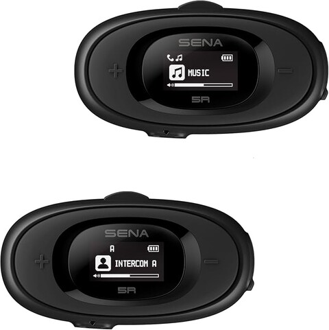 Sistema interfono Sena sena 5R Sistema interfono Bluetooth a 2 vie con altoparlanti HD