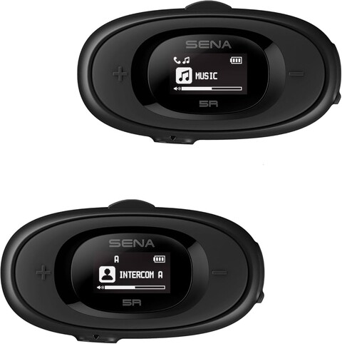 Sistema interfono Sena sena 5R Sistema interfono Bluetooth a 2 vie con altoparlanti HD