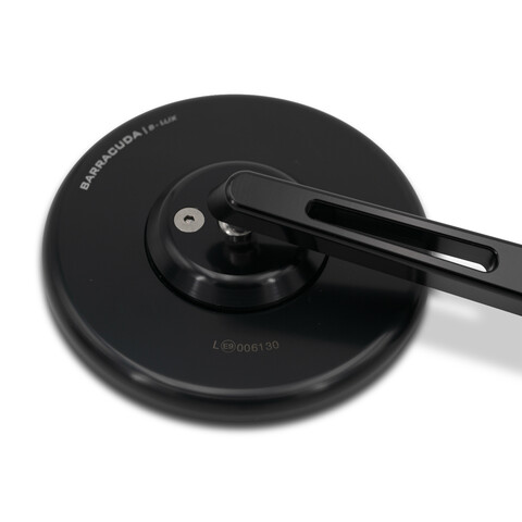 SPECCHIETTI RETROVISORI DA MANUBRIO PER CAFE RACER Omologato barracuda SKIN BAR SN END B-LUX