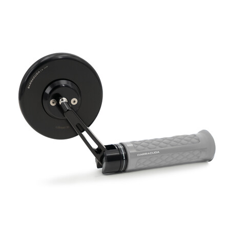 SPECCHIETTI RETROVISORI DA MANUBRIO PER CAFE RACER Omologato barracuda SKIN BAR SN END B-LUX